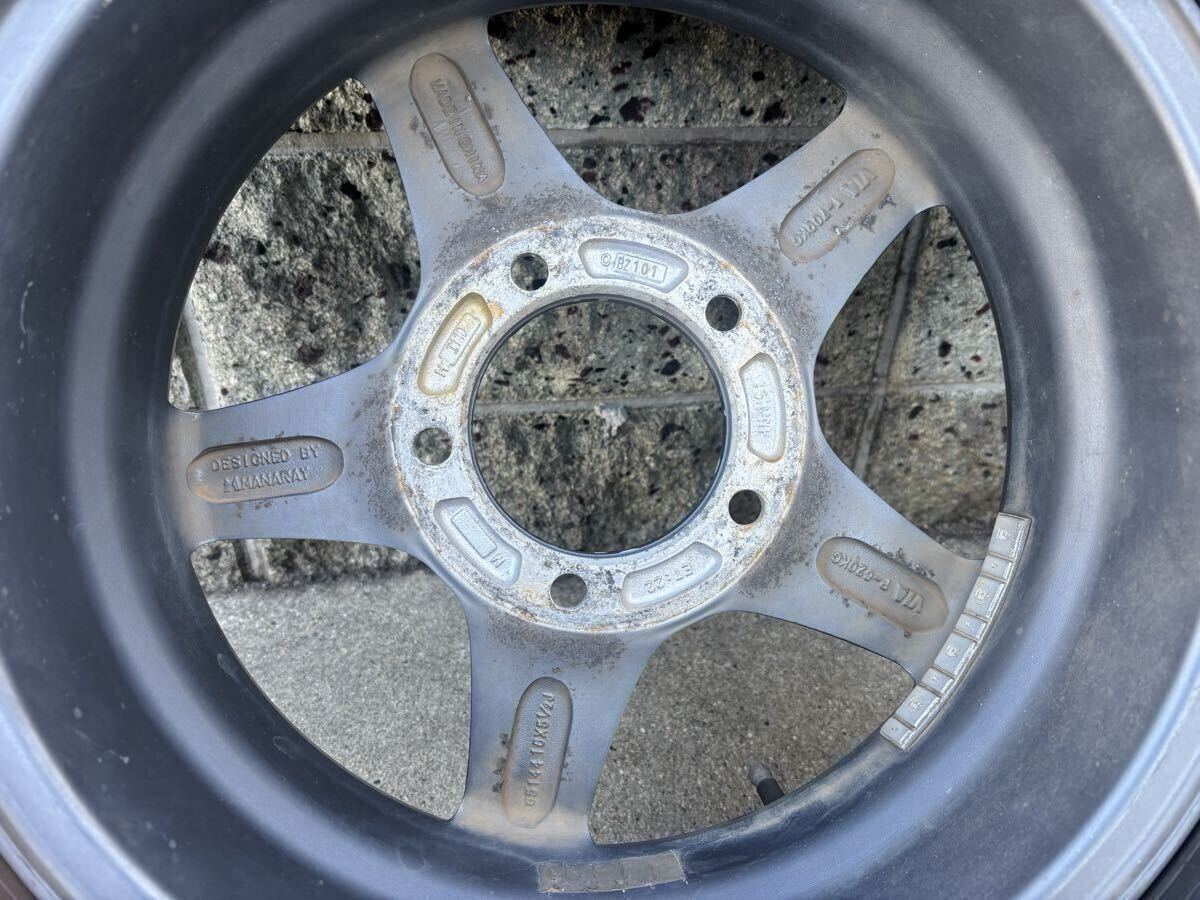 ★JB23 JB64 マナレイ 16×5.5J +22 16X6J 139.7/5H 7.00R16LT 8P.R DUNLOP GRANDTREK MT2 ダンロップ グランドトレックMT2 4本セット★_画像2