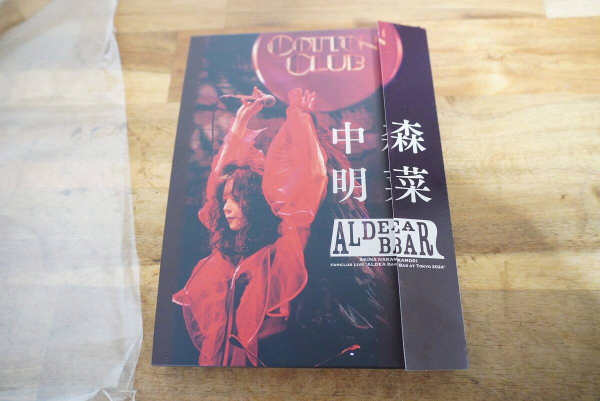 中森明菜　FANCLUB LIVE &#34;ALDEA BAR AT TOKYO 2024&#34; [DVD]　美品_画像2