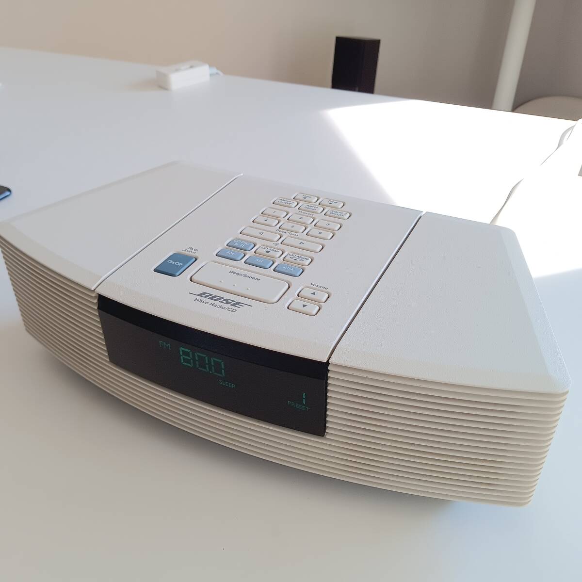【リモコン付き動作品】BOSE Wave Radio/CD AWRC/0P ボーズ ウェーブ ラジオCD _画像3
