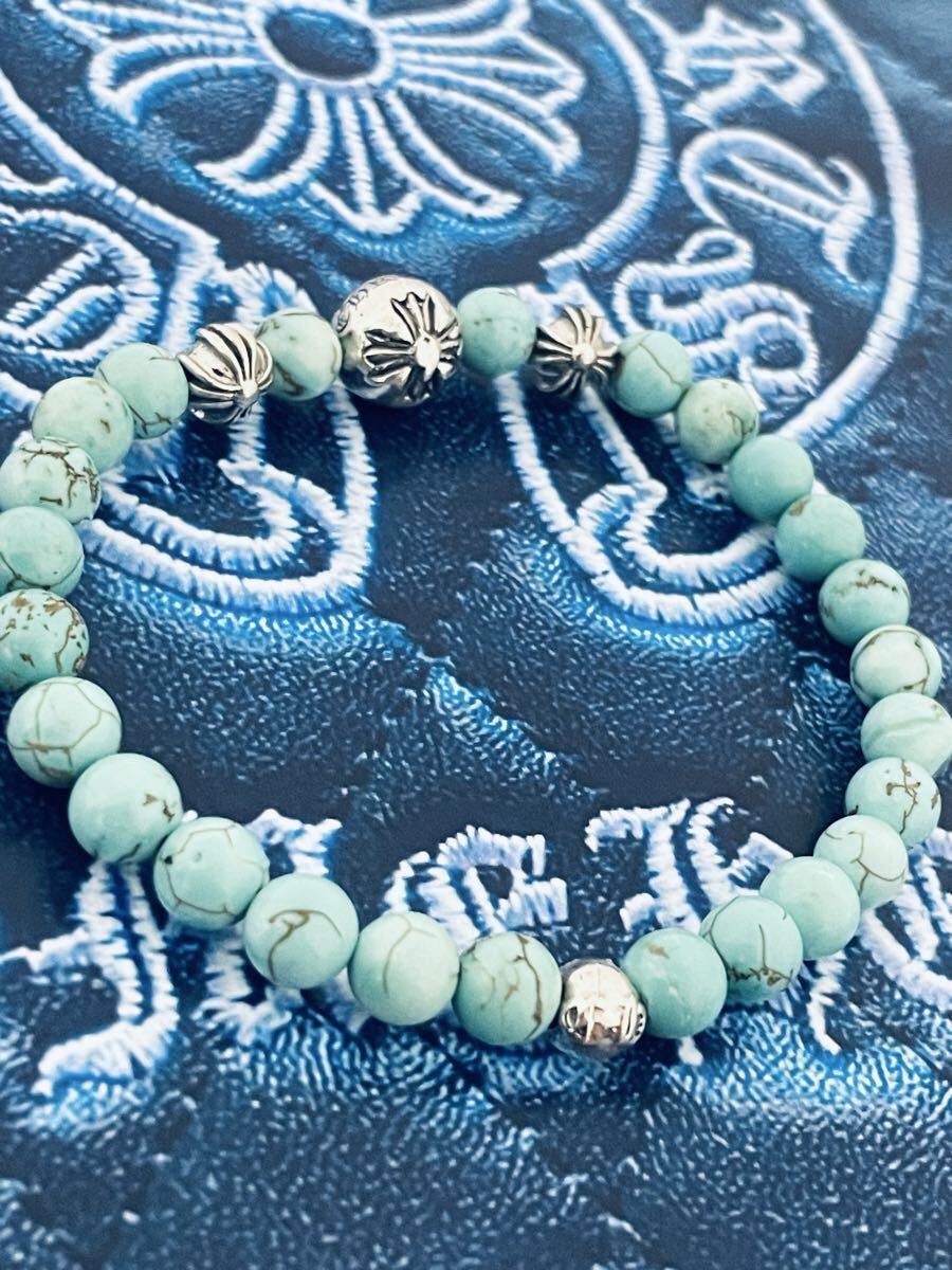 Chrome Hearts ビーズブレスレットV19 BEAD6㎜　　　スターリングシルバー925 _画像3