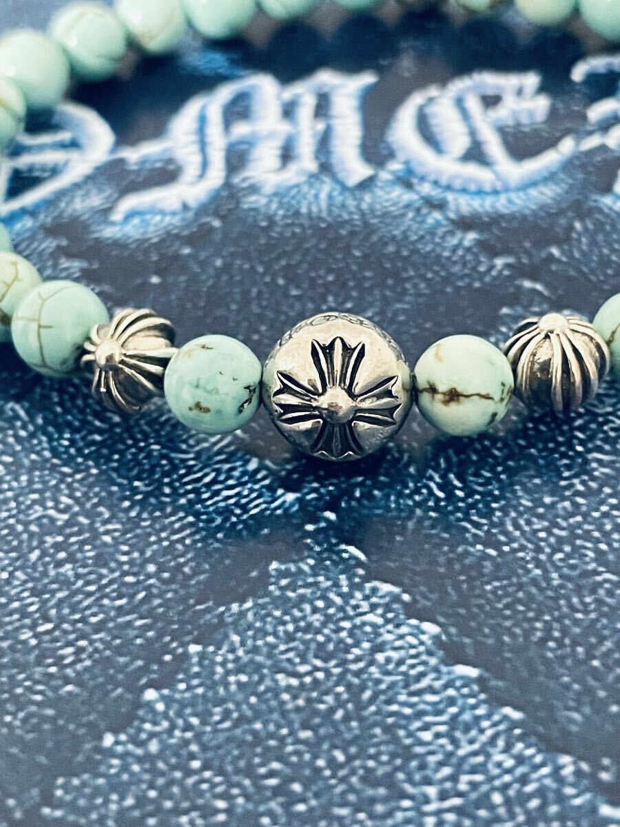 Chrome Hearts ビーズブレスレットV19 BEAD6㎜　　　スターリングシルバー925 _画像6