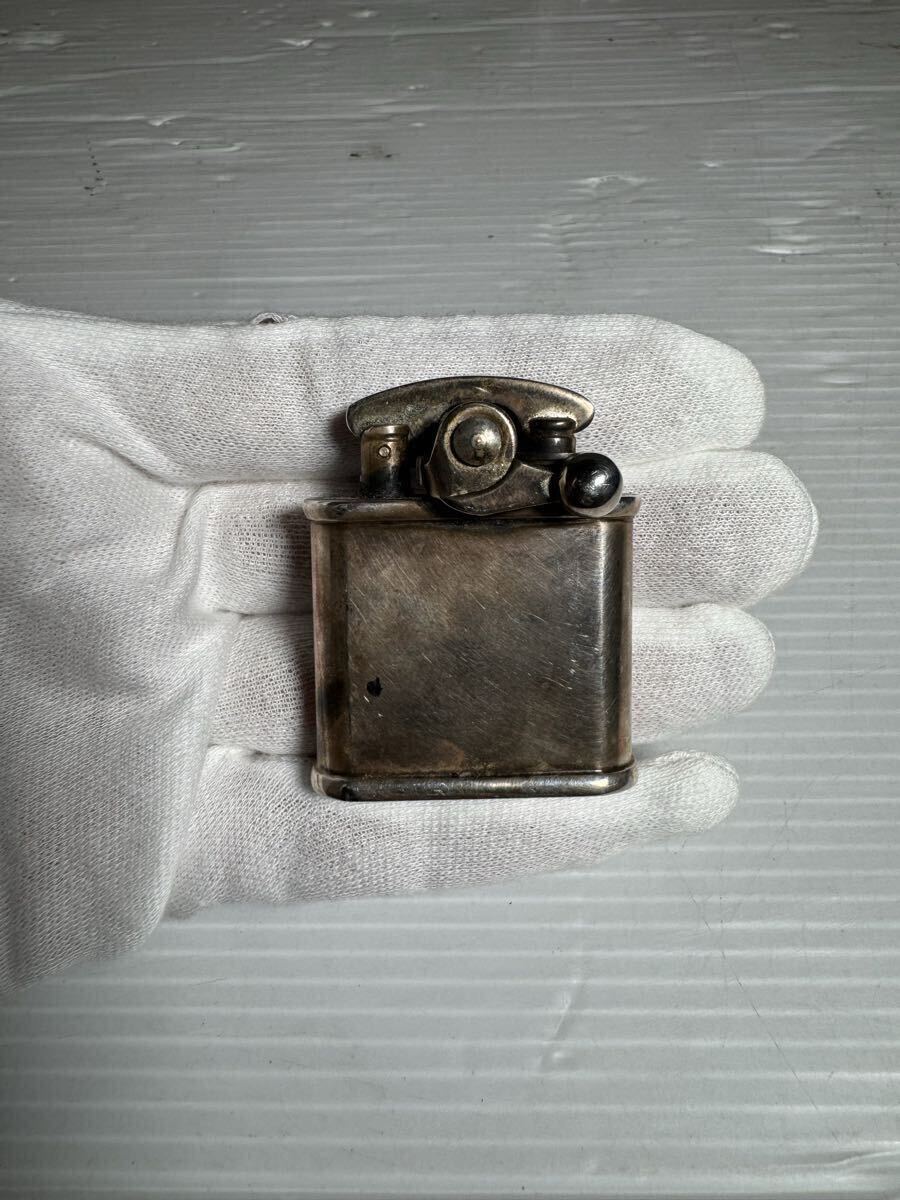 Colibri コリブリ オイルライター ニッケル　ライター　シルバー　当時物　火花 引き取り可能_画像1