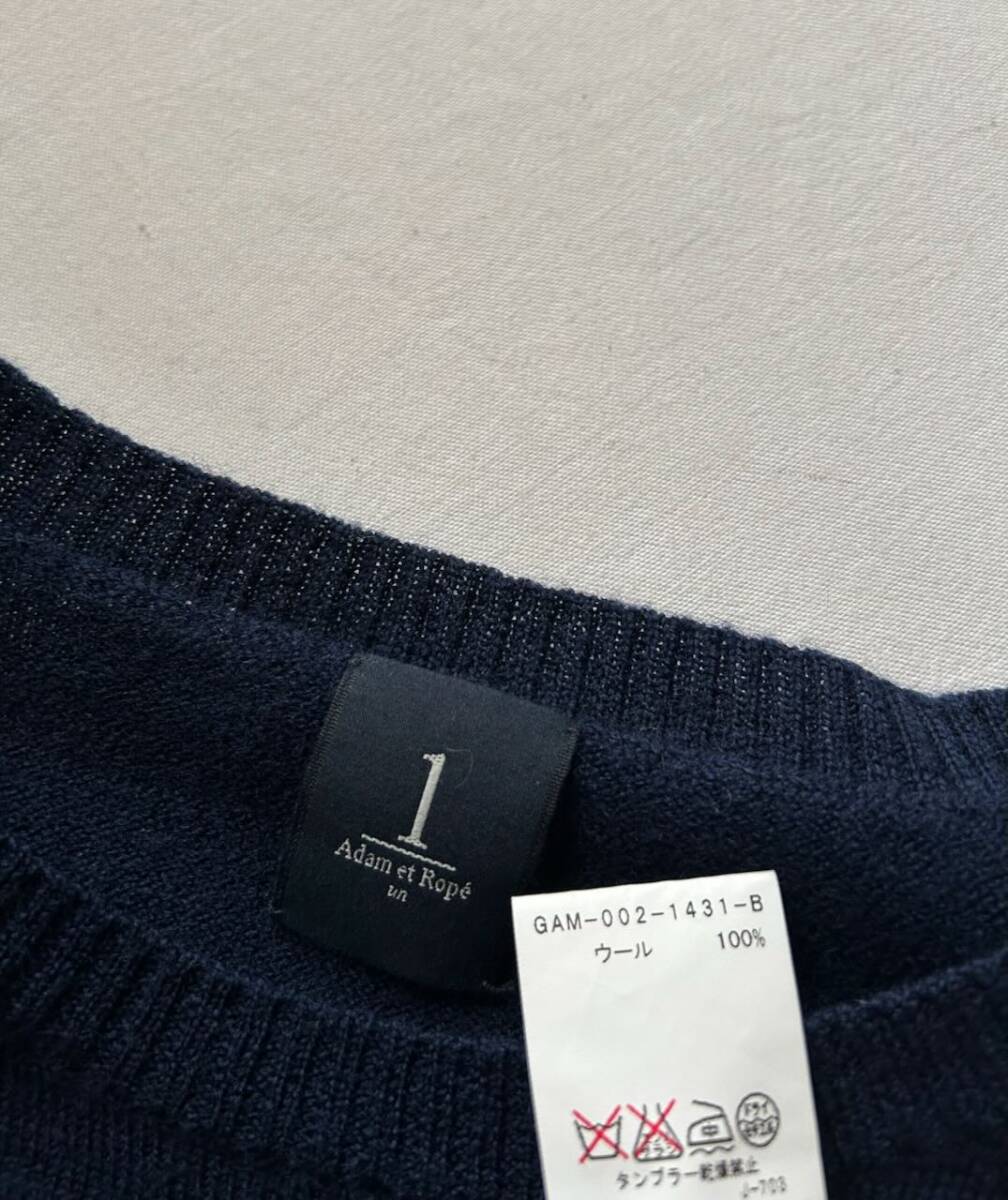 アダムエロペ ADAM ET ROPE 可愛いロゴニット_画像5