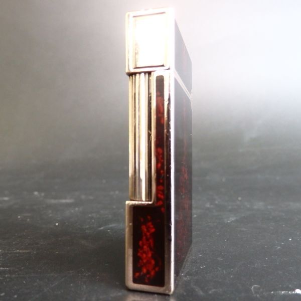 １円スタート 激レア S.T.Dupont デュポン LINE2 ライン2 漆 ローラー ガスライター ブラウン 10-4 41868_画像4