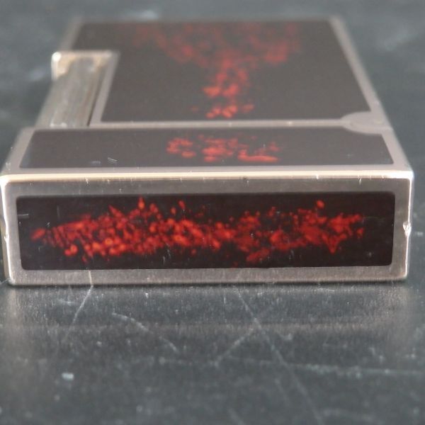 １円スタート 激レア S.T.Dupont デュポン LINE2 ライン2 漆 ローラー ガスライター ブラウン 10-4 41868_画像6