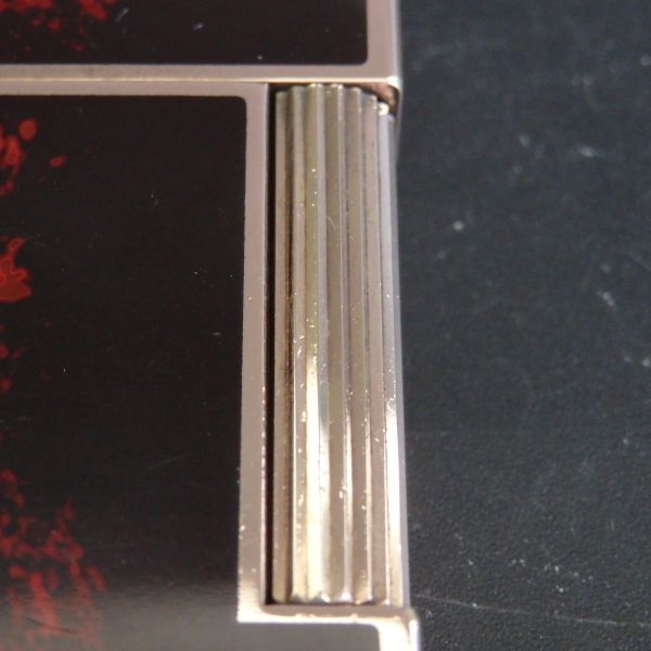 １円スタート 激レア S.T.Dupont デュポン LINE2 ライン2 漆 ローラー ガスライター ブラウン 10-4 41868_画像9