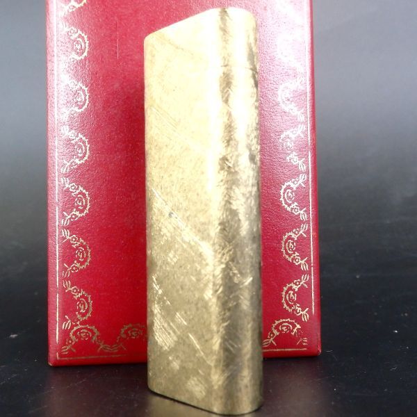 1円スタート 激レア Cartier カルティエ ローラー ガスライター ゴールド 箱付き 10-3 41866_画像1