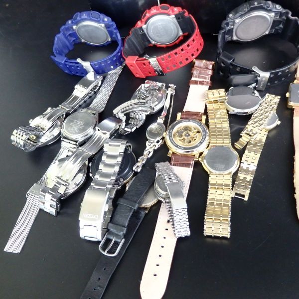 １円スタート 激レア SEIKO セイコー G-shock ジーショック シチズン クリスタルセブン 他 メンズ腕時計 箱付き まとめ 10-3 41870_画像6