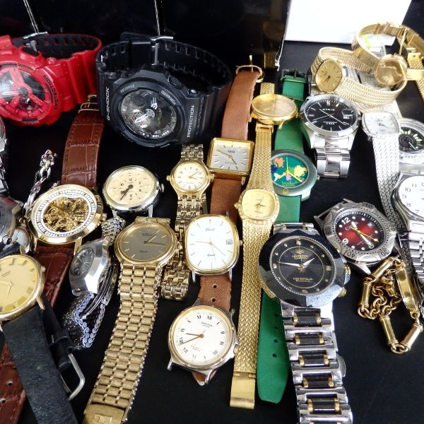 １円スタート 激レア SEIKO セイコー G-shock ジーショック シチズン クリスタルセブン 他 メンズ腕時計 箱付き まとめ 10-3 41870_画像8