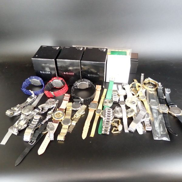 １円スタート 激レア SEIKO セイコー G-shock ジーショック シチズン クリスタルセブン 他 メンズ腕時計 箱付き まとめ 10-3 41870_画像10
