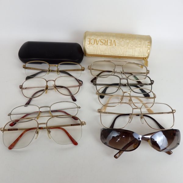 １円スタート 激レア S.T.Dupont デュポン 他 メガネフレーム サングラス ケース付き まとめ 12-4 41877_画像1