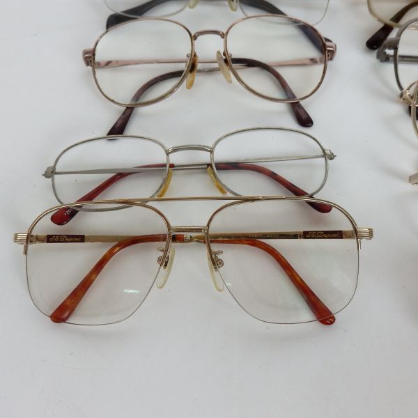 １円スタート 激レア S.T.Dupont デュポン 他 メガネフレーム サングラス ケース付き まとめ 12-4 41877_画像3