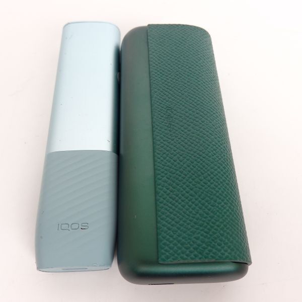 1円スタート 激レア IQOUS アイコス ILUMAi イルマワン イルマアイ 電子タバコ グリーン スカイブルー 2点 10-3 41876_画像1