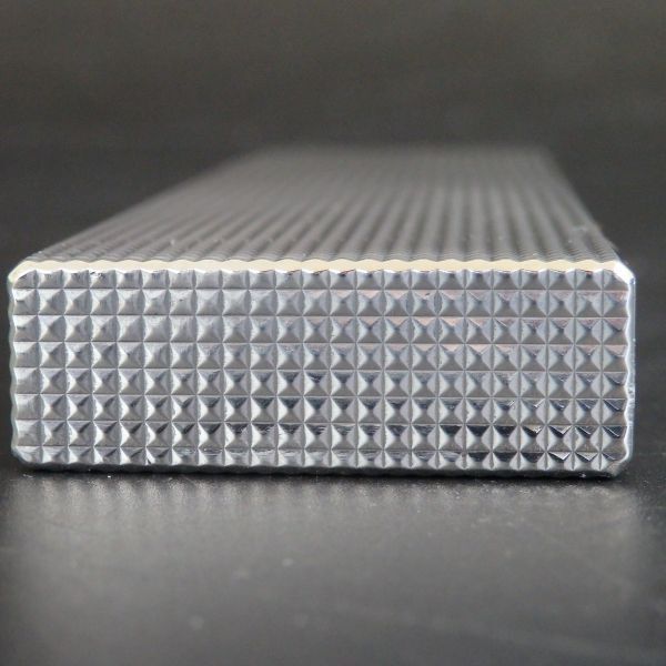 1円スタート 激レア S.T.Dupont デュポン LINE1 ライン1 スタッズ柄 ガスライター シルバー ロング ローラー 11-4 41882_画像6