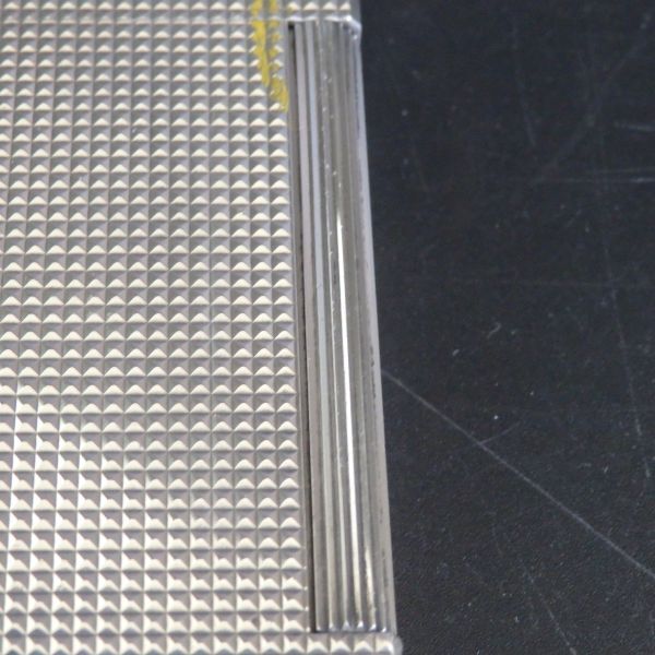 1円スタート 激レア S.T.Dupont デュポン LINE1 ライン1 スタッズ柄 ガスライター シルバー ロング ローラー 11-4 41882_画像9