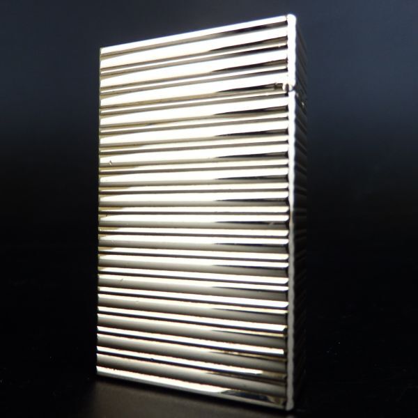 １円スタート 激レア S.T.Dupont デュポン LINE1 ライン1 ストライプ ローラー ガスライター ゴールド 10-4 41881_画像2