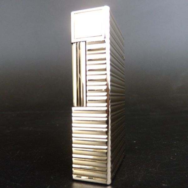 １円スタート 激レア S.T.Dupont デュポン LINE1 ライン1 ストライプ ローラー ガスライター ゴールド 10-4 41881_画像4