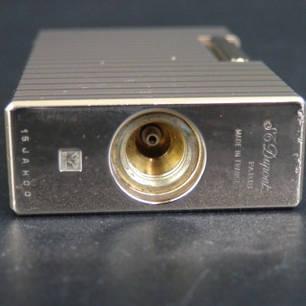 １円スタート 激レア S.T.Dupont デュポン LINE1 ライン1 ストライプ ローラー ガスライター ゴールド 10-4 41881_画像5