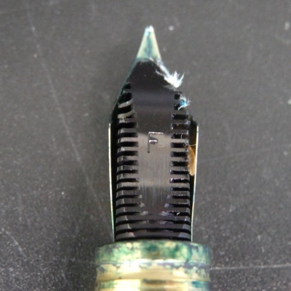 １円スタート 激レア WATERMAN ウォーターマン 万年筆 ペン先18K 750 ブラック ゴールド 10-3 41884_画像7