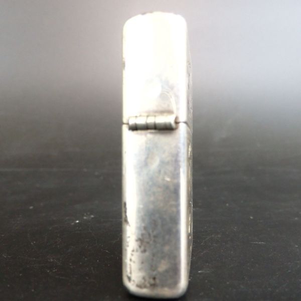 １円スタート 激レア Zippo ジッポ STARＲＩＮＧ スターリング オイルライター シルバー 12-3 41891_画像4