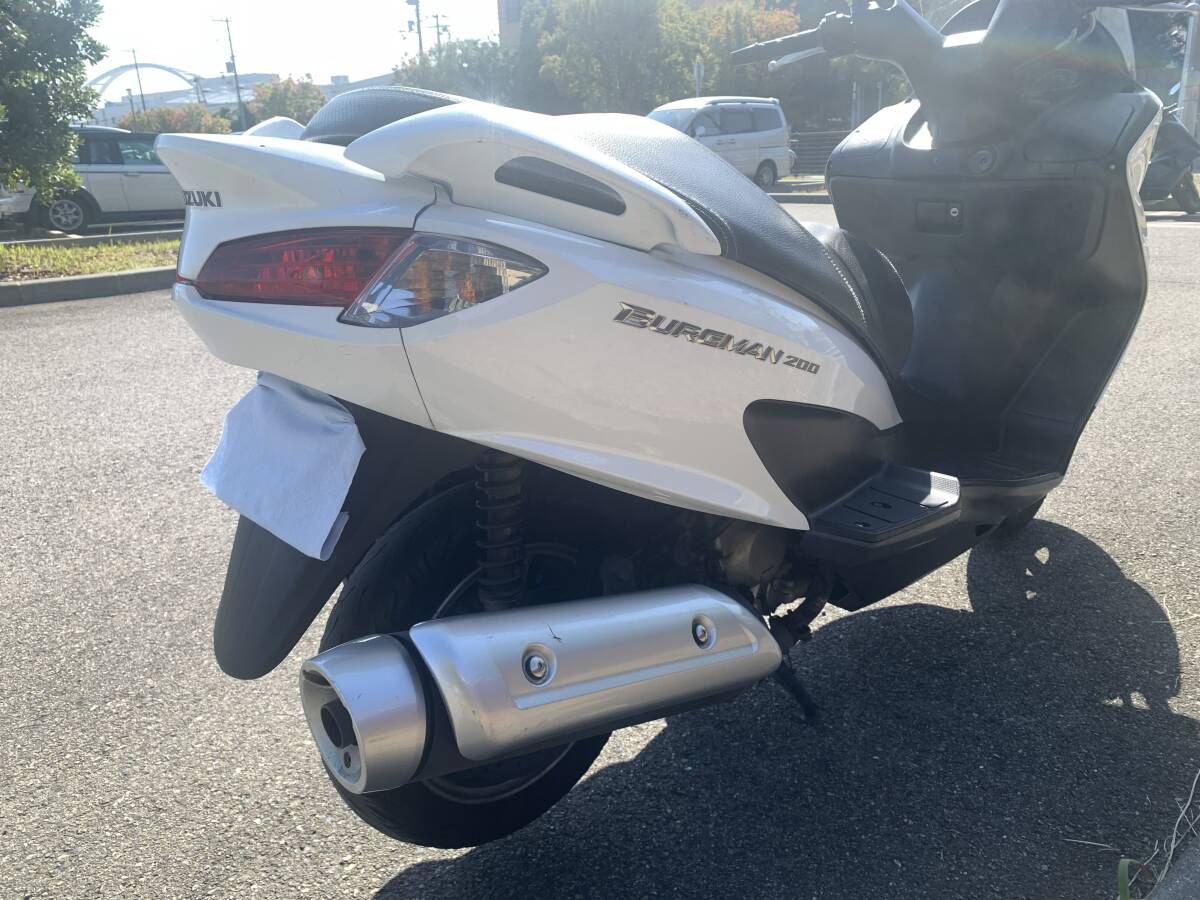 ■バーグマン200■　機関良好・自賠責保険付き_画像5