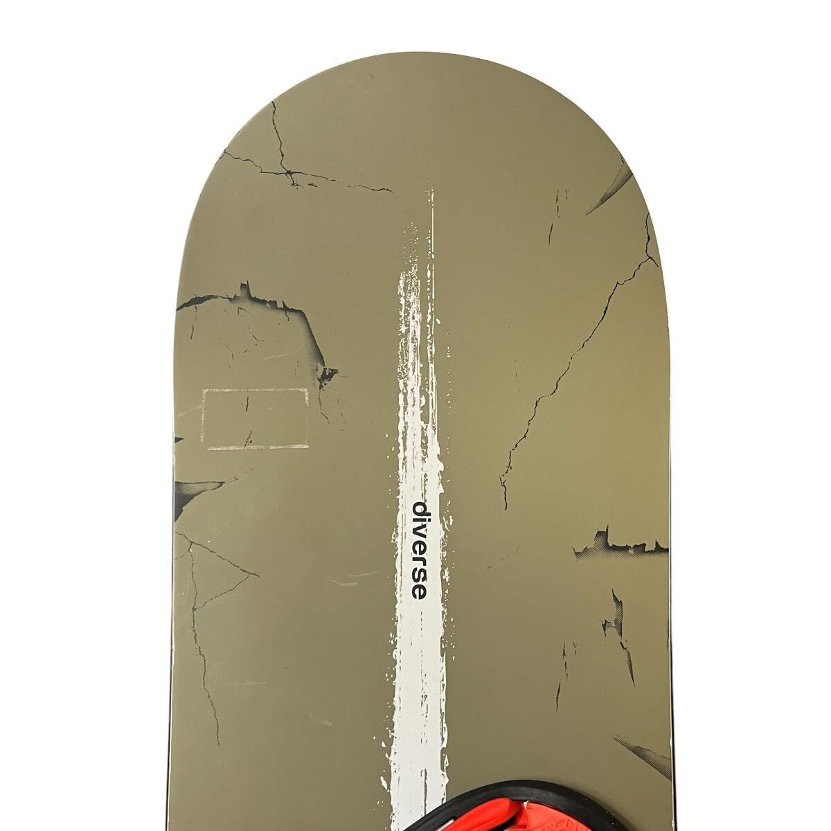 RICE28 DIVERSE 150 21/22 UNION STRATA M スノーボード 板 ビンディング スノボ バインディング_画像2