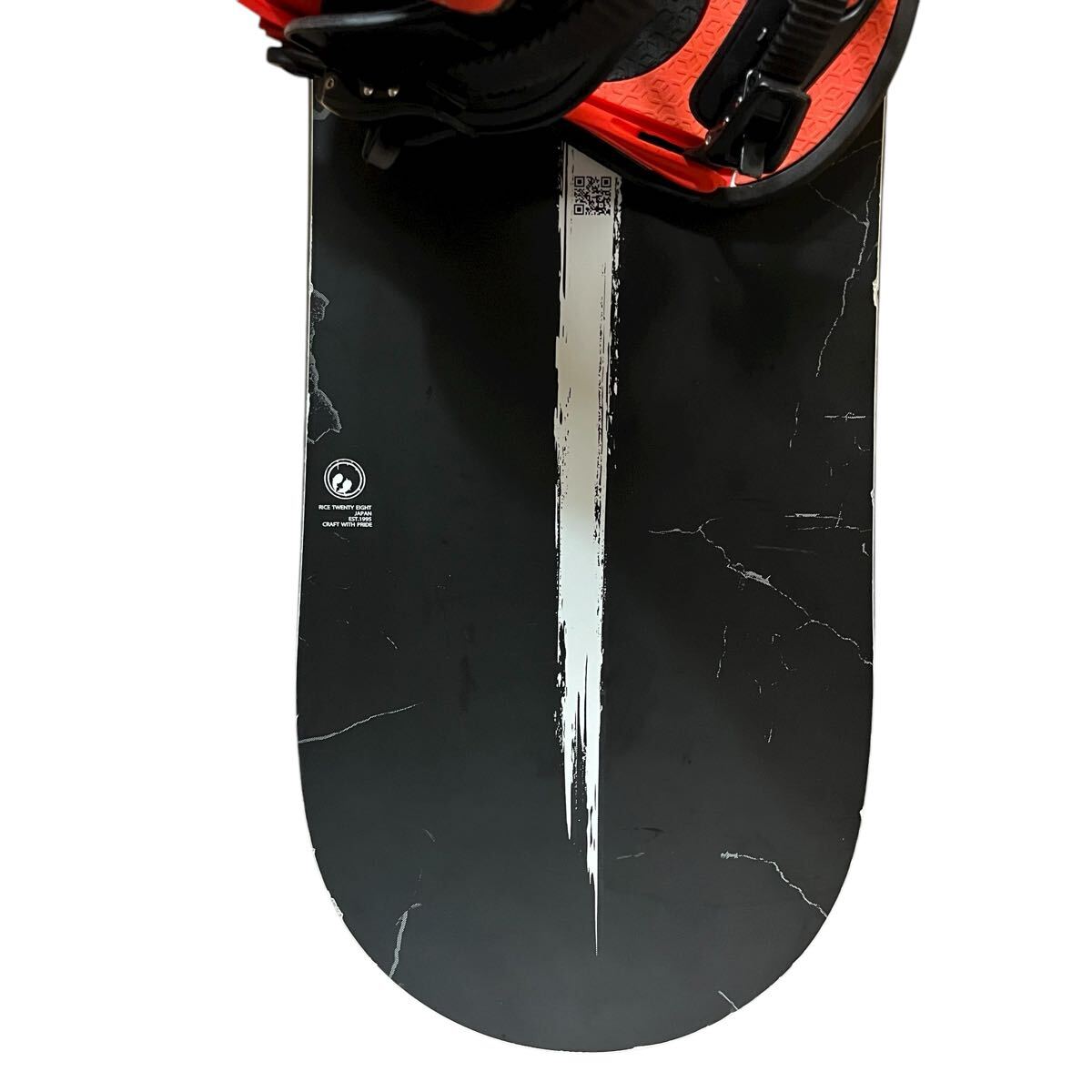 RICE28 DIVERSE 150 21/22 UNION STRATA M スノーボード 板 ビンディング スノボ バインディング_画像5