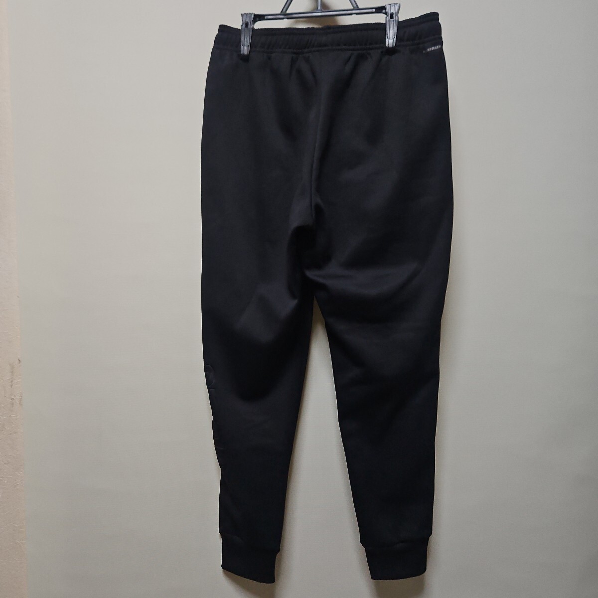 adidas　アディダス　トラックパンツ　ジャージパンツ　黒　M 　裏起毛　CLIMAWARM _画像2