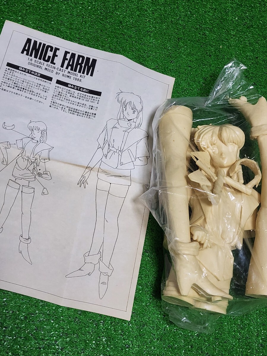 超音戦士ボーグマン アニス・ファーム KAIYODO 1/6scale レジン ガレージキット フィギュア 原型ボーメ BORG GET ON! _画像2