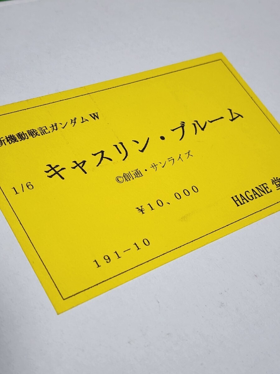 新機動戦記ガンダムW　キャスリン・ブルーム　レジン　ガレージキット　1/6scale HAGANE堂　Catherine Bloom　フィギュア　ワンフェス_画像1