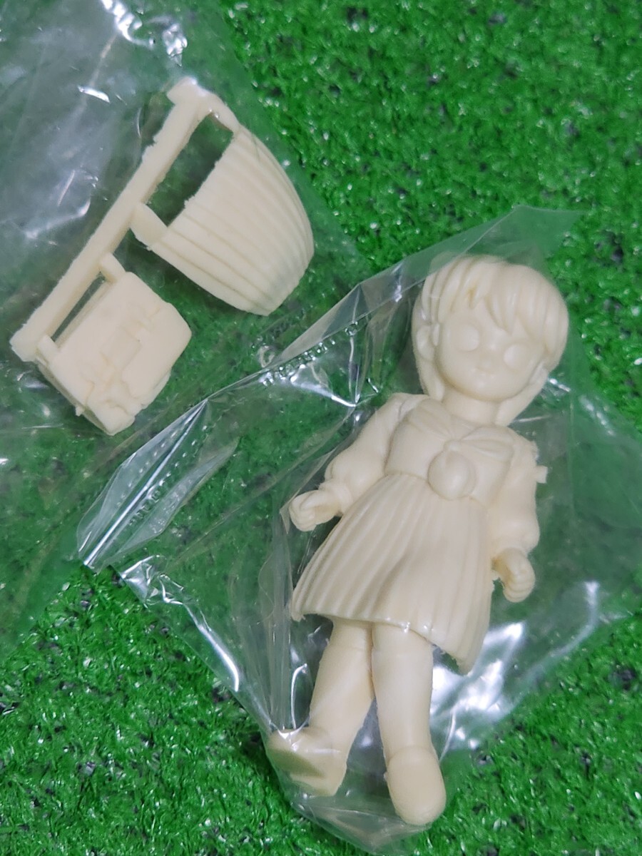 甲竜伝説ヴィルガスト　ヴィルキャスト なおこ　レジン　ガレキ　Non scale　ミニフィギュア　B-CLUB SHOP　当時物_画像5