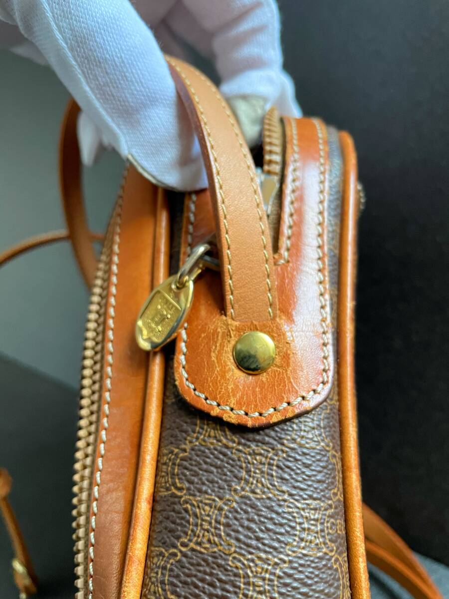 CELINE セリーヌ ショルダーバッグ ポーチ アンティーク ビィンテージ_画像7