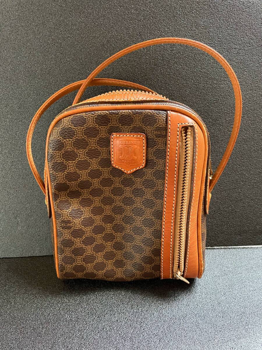 CELINE セリーヌ ショルダーバッグ ポーチ アンティーク ビィンテージ_画像2