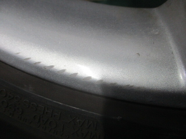 プジョー 5008 ABA-T875F02 純正 ホイール4本 7J×17 +29 108 4穴 *個人宅配送不可*_画像5