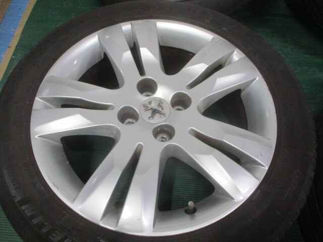 プジョー 5008 ABA-T875F02 純正 ホイール4本 7J×17 +29 108 4穴 *個人宅配送不可*_画像8