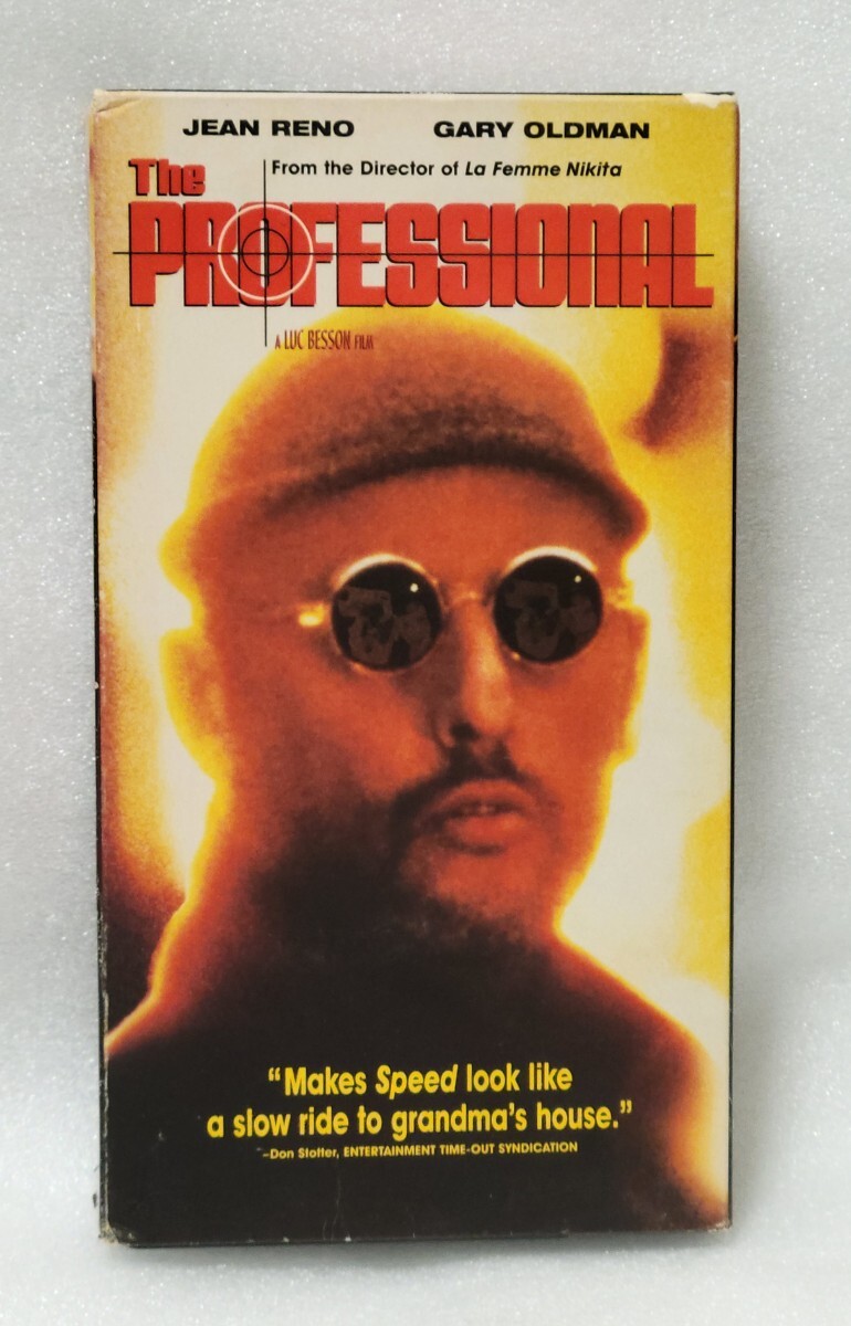 Professional [VHS] Jean Reno Gary Oldman 　英語版 [Import] ビデオ 109min VHS レオン 輸入版　ビンテージ　動作確認済み_画像1