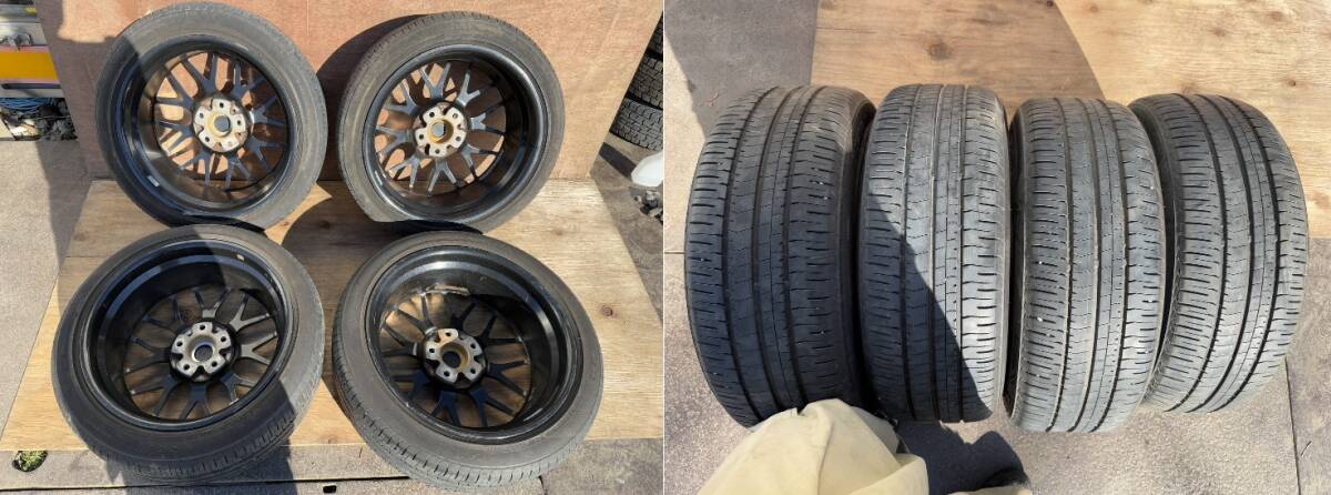 BBS　RG-R　RG760H　18インチ　8J　+35　PCD120　5穴　BMW　3シリーズ F30 F31 E90 E91　4シリーズ F32 F33 F36　5シリーズ　訳アリ_画像10
