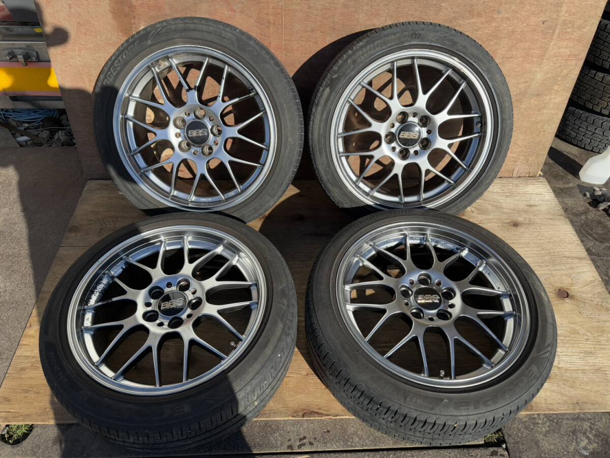 BBS　RG-R　RG760H　18インチ　8J　+35　PCD120　5穴　BMW　3シリーズ F30 F31 E90 E91　4シリーズ F32 F33 F36　5シリーズ　訳アリ_画像1