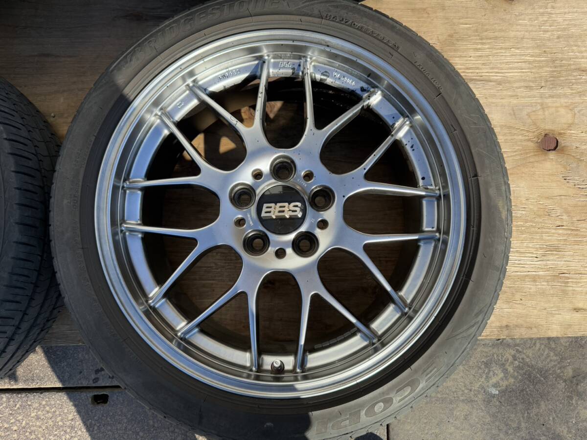 BBS　RG-R　RG760H　18インチ　8J　+35　PCD120　5穴　BMW　3シリーズ F30 F31 E90 E91　4シリーズ F32 F33 F36　5シリーズ　訳アリ_画像5