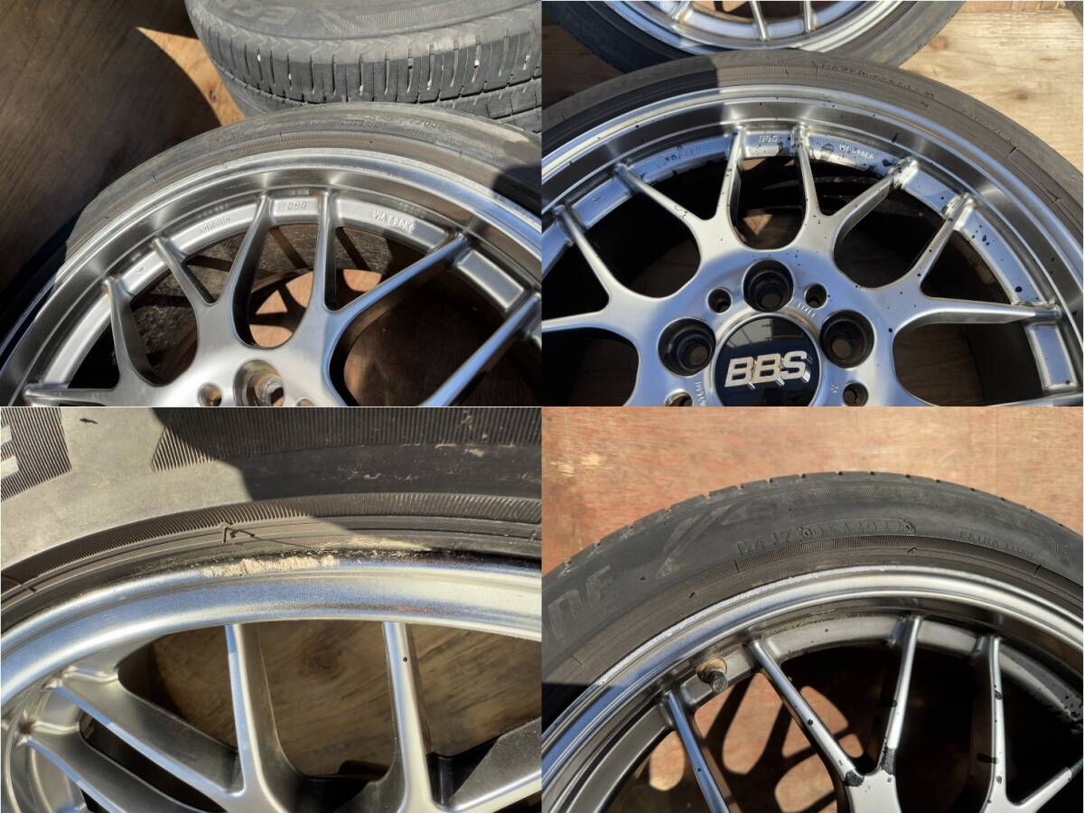 BBS　RG-R　RG760H　18インチ　8J　+35　PCD120　5穴　BMW　3シリーズ F30 F31 E90 E91　4シリーズ F32 F33 F36　5シリーズ　訳アリ_画像6
