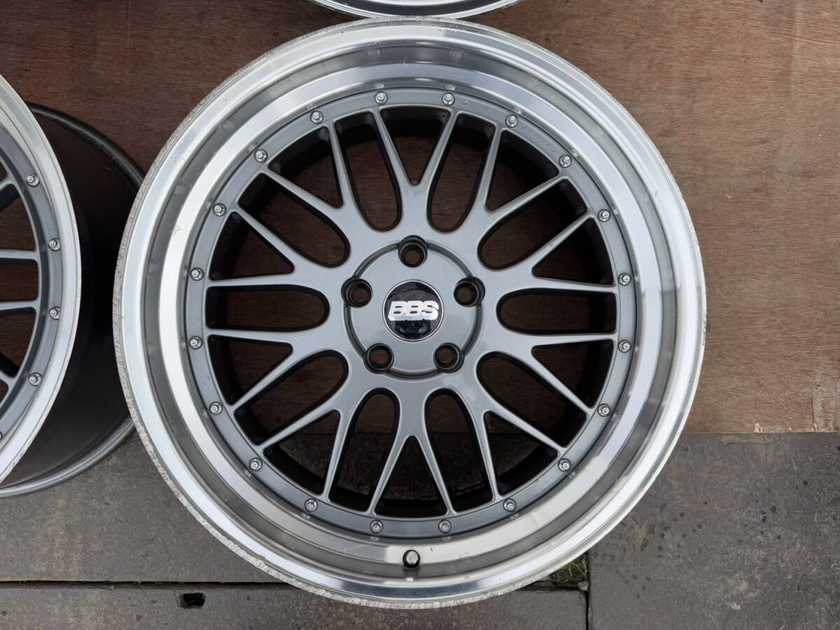 BBS風　LM風　メッシュホイール　19インチ　9.5J　+38　PCD114.3　5穴　クラウン　アリスト　マークX　カムリ　ソアラ　JZX100_画像5