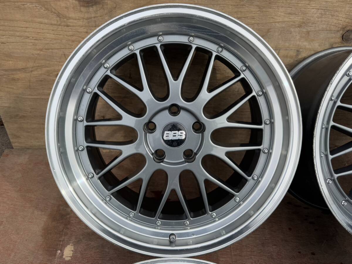 BBS風　LM風　メッシュホイール　19インチ　9.5J　+38　PCD114.3　5穴　クラウン　アリスト　マークX　カムリ　ソアラ　JZX100_画像2