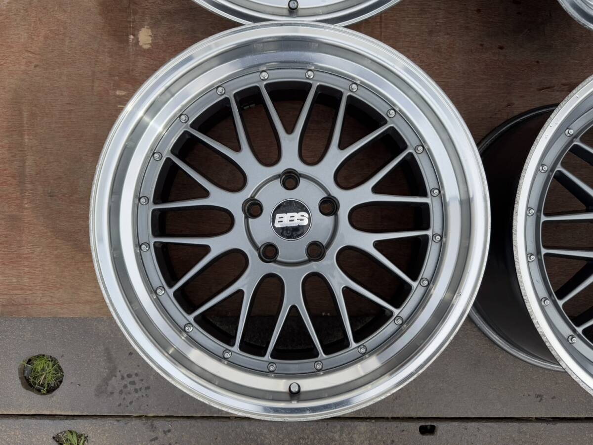 BBS風　LM風　メッシュホイール　19インチ　9.5J　+38　PCD114.3　5穴　クラウン　アリスト　マークX　カムリ　ソアラ　JZX100_画像4
