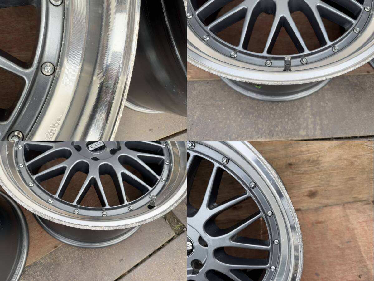 BBS風　LM風　メッシュホイール　19インチ　9.5J　+38　PCD114.3　5穴　クラウン　アリスト　マークX　カムリ　ソアラ　JZX100_画像7