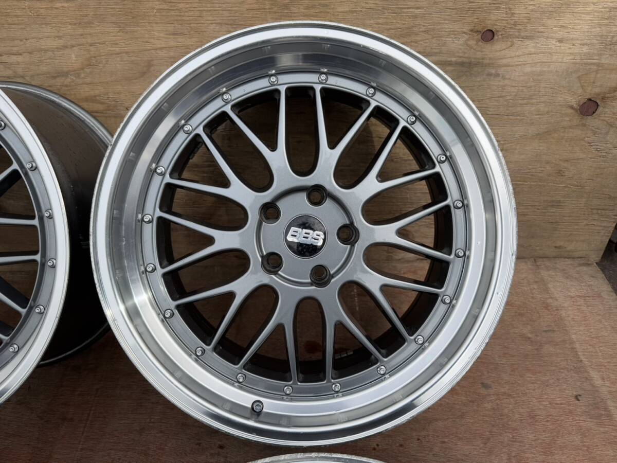 BBS風　LM風　メッシュホイール　19インチ　9.5J　+38　PCD114.3　5穴　クラウン　アリスト　マークX　カムリ　ソアラ　JZX100_画像3