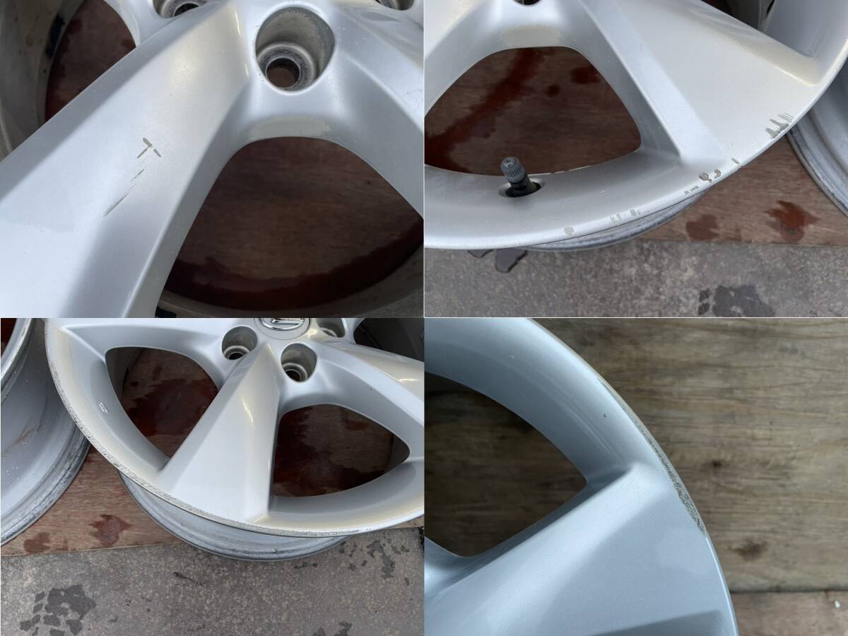 レクサス　RX　純正ホイール　18インチ　7.5J　+35　PCD114.3　5穴　ホイール4本セット　GYL10W_画像6