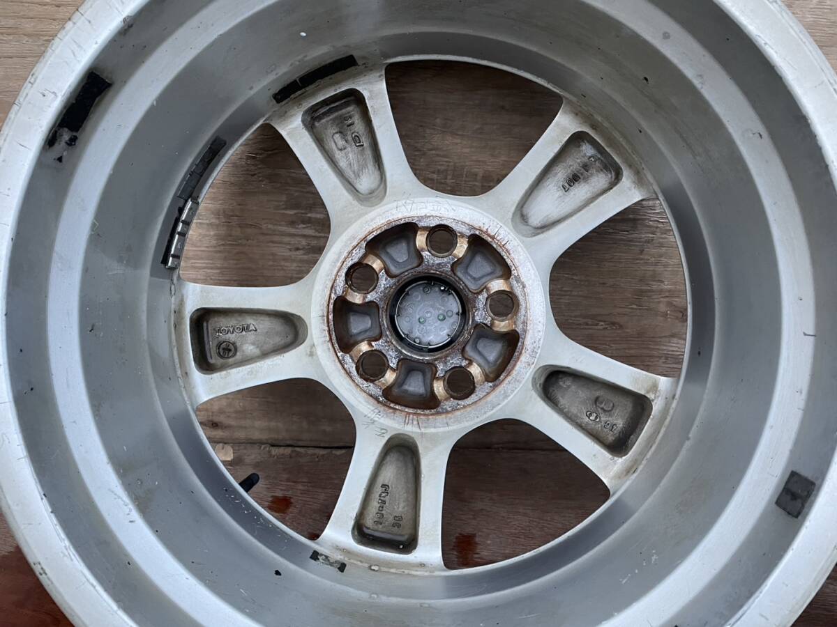 レクサス　RX　純正ホイール　18インチ　7.5J　+35　PCD114.3　5穴　ホイール4本セット　GYL10W_画像9