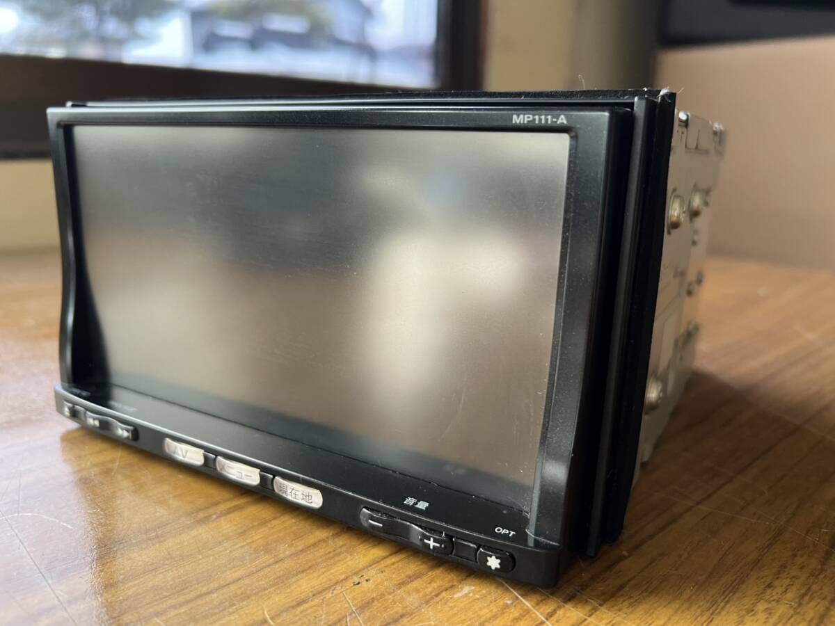 日産純正　メモリーナビ　MP111-A　ワンセグ　TV　CD　SD　Bluetooth　マイク　動作確認済_画像8