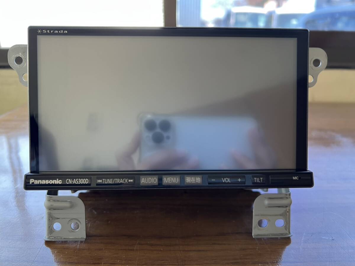パナソニック　Strada　ストラーダ　メモリーナビ　CN-AS300D　TV CD DVD SD Bluetooth iPod　スペーシア　MK32S　動作確認済_画像5