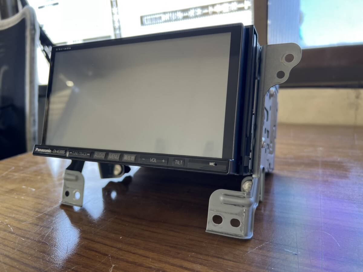 パナソニック　Strada　ストラーダ　メモリーナビ　CN-AS300D　TV CD DVD SD Bluetooth iPod　スペーシア　MK32S　動作確認済_画像7